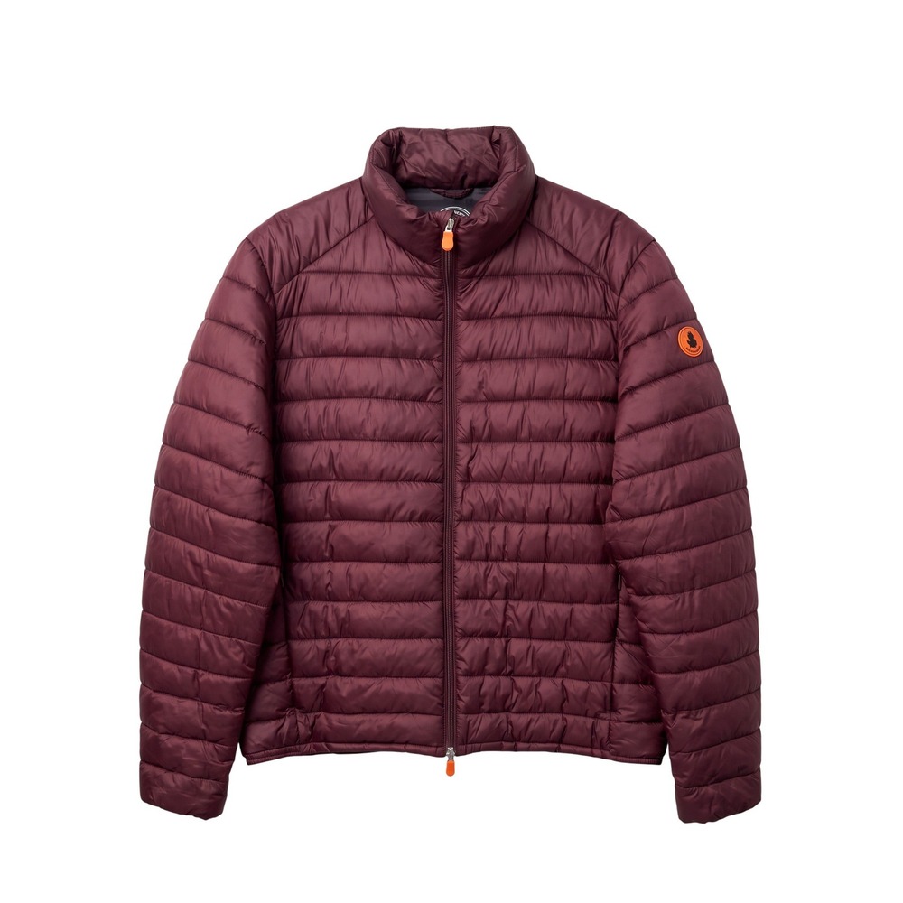 Save The Duck Ultra Light Puffer Jacket Burgundy Quilted Gorpcore Oversized XL